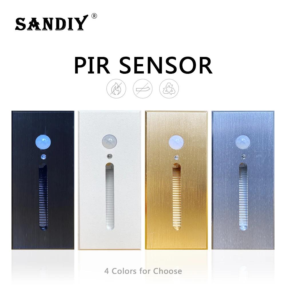 SANDIY Recessed   PIR     3W  Led  ǳ Luminaire Ȩ  κ ܰ ٸ